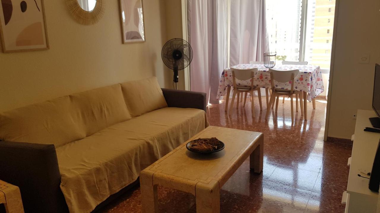 Disponible En Abril-Wifi-3Hab, 6 Pers, -Piscina, Aire Acondi-Parking Opcionable Extra Daire Benidorm Dış mekan fotoğraf