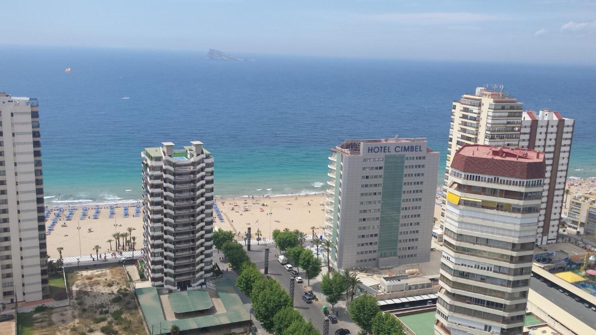 Disponible En Abril-Wifi-3Hab, 6 Pers, -Piscina, Aire Acondi-Parking Opcionable Extra Daire Benidorm Dış mekan fotoğraf