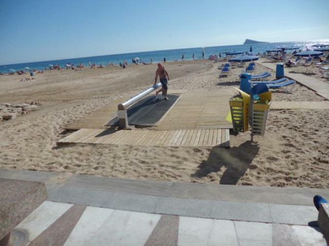 Disponible En Abril-Wifi-3Hab, 6 Pers, -Piscina, Aire Acondi-Parking Opcionable Extra Daire Benidorm Dış mekan fotoğraf